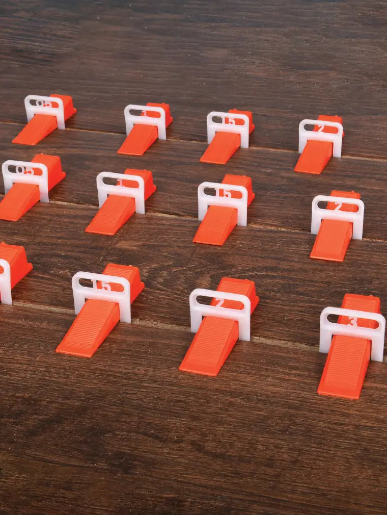 Tile Clip Box Tile Leveling & Spacing Clips and Wedges - Tile Clips · Tile Clips