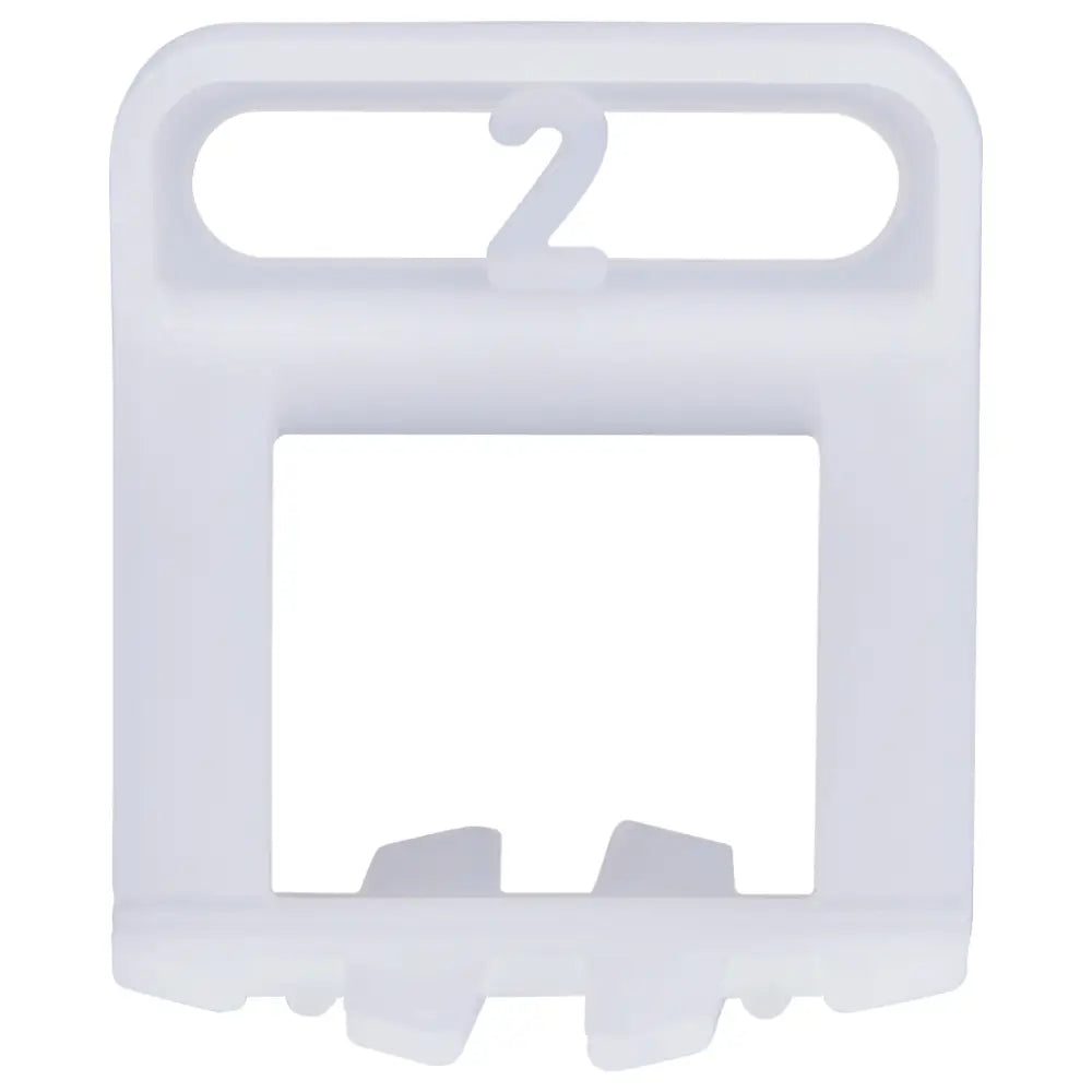 Tile Leveling & Spacing Clips - 2 mm